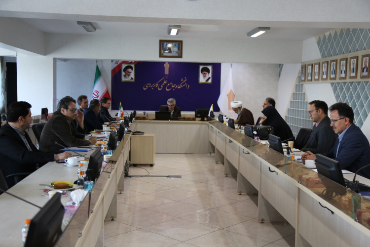 برگزاری صد و ششمین جلسه شورای نظارت و ارزیابی دانشگاه
